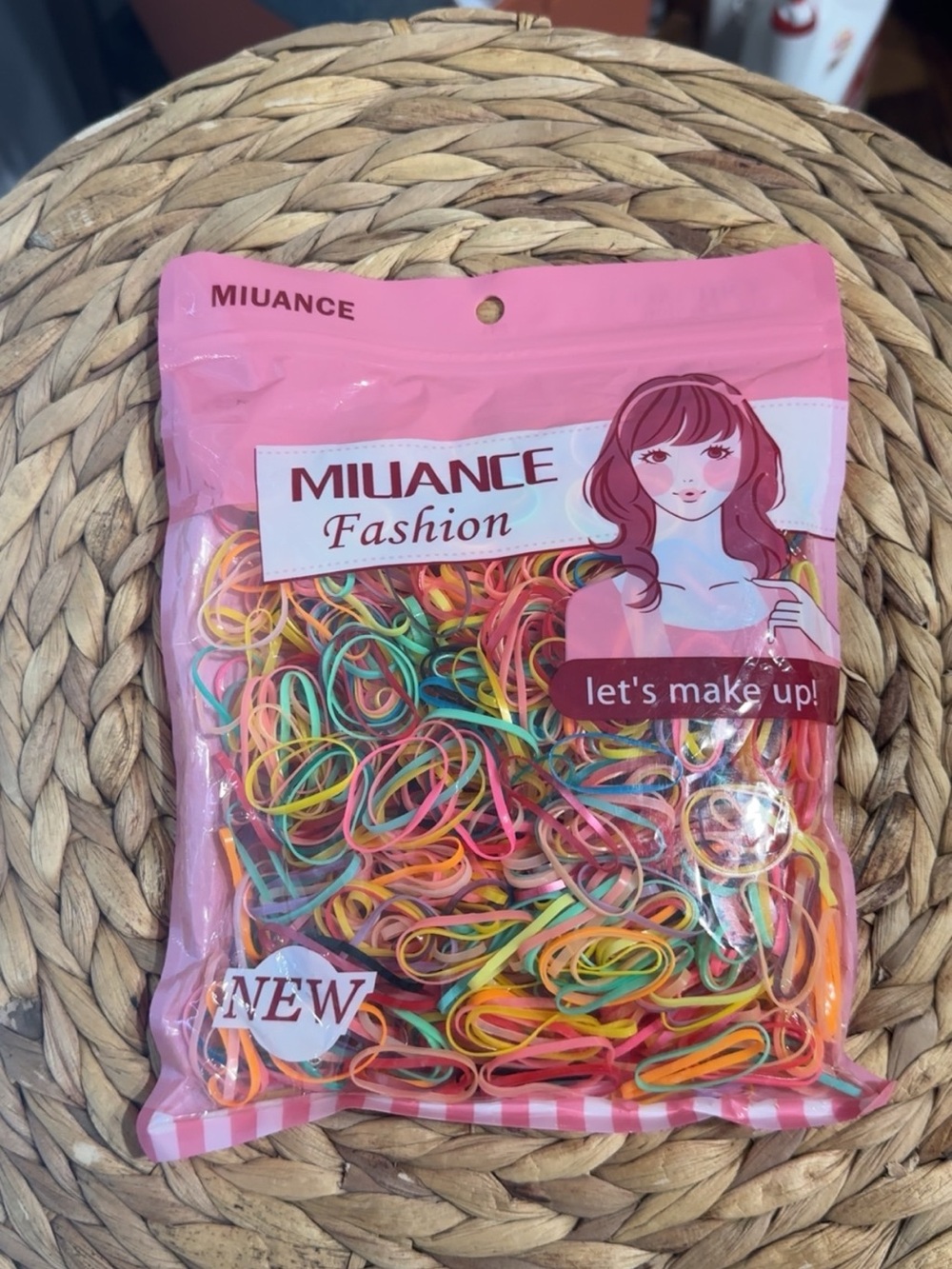 Fashion Multicolor Hair Elastics - Pack of Colorful Bands
